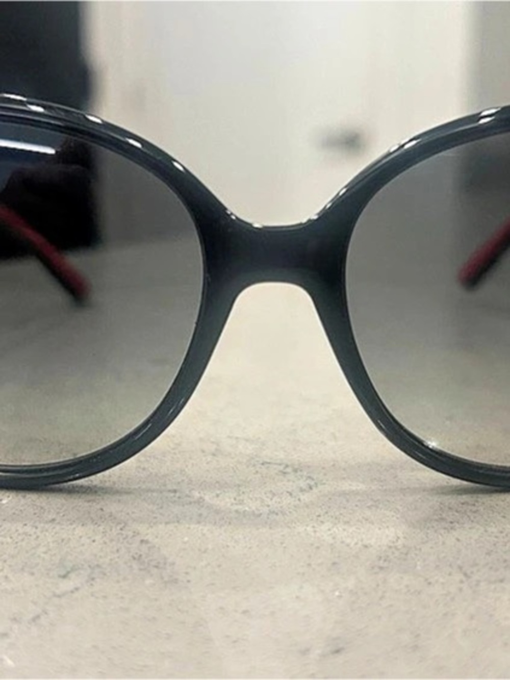 Gucci GG0503S Black & Red Frame Sunglasses